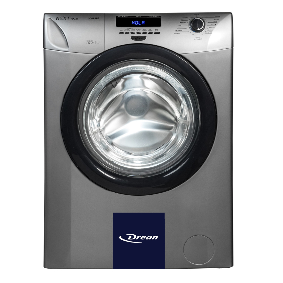 LAVARROPAS DREAN INVERTER 10 KG 1200 RPM NEXT 10.12 PG ECO GRIS