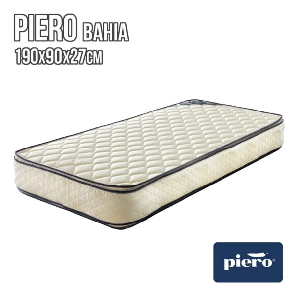 COLCHON PIERO BAHIA 0.80 X 1,90 RESORTE